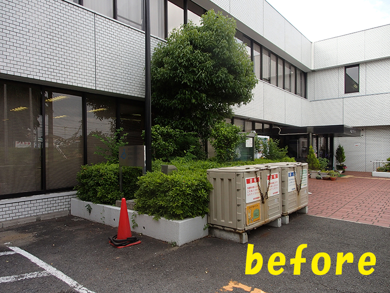 横浜市図書館ウッドデッキ施工