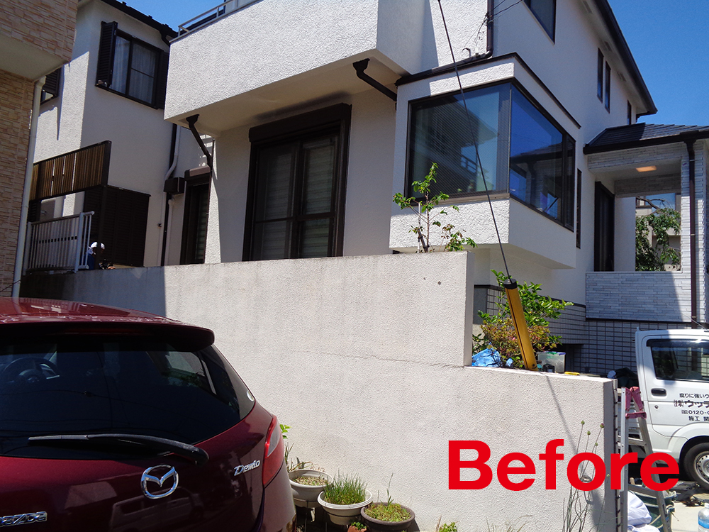 東京都世田谷区 庭 ウッドデッキ6